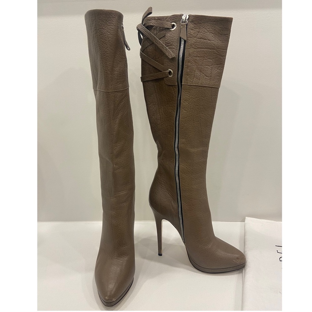 Casadei Knee High Boots Genuine Leather Size 8